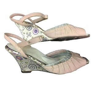 Women's Sz 9.5 US Dressy Wedge Shoes by Morenation w/ Expensive Insoles